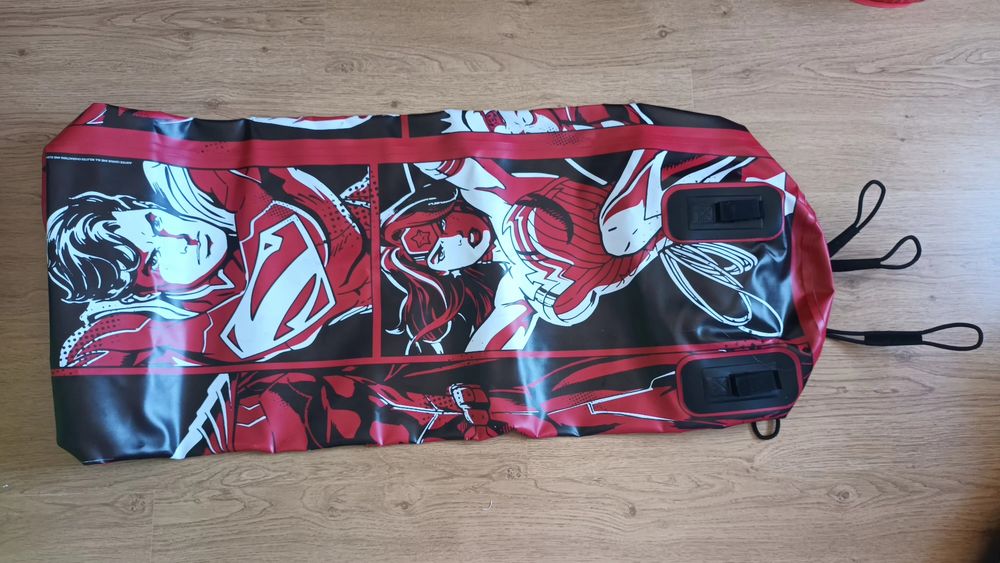 OUTSHOCK SACO DE BOXE com Pé Insuflável de Criança Justice League