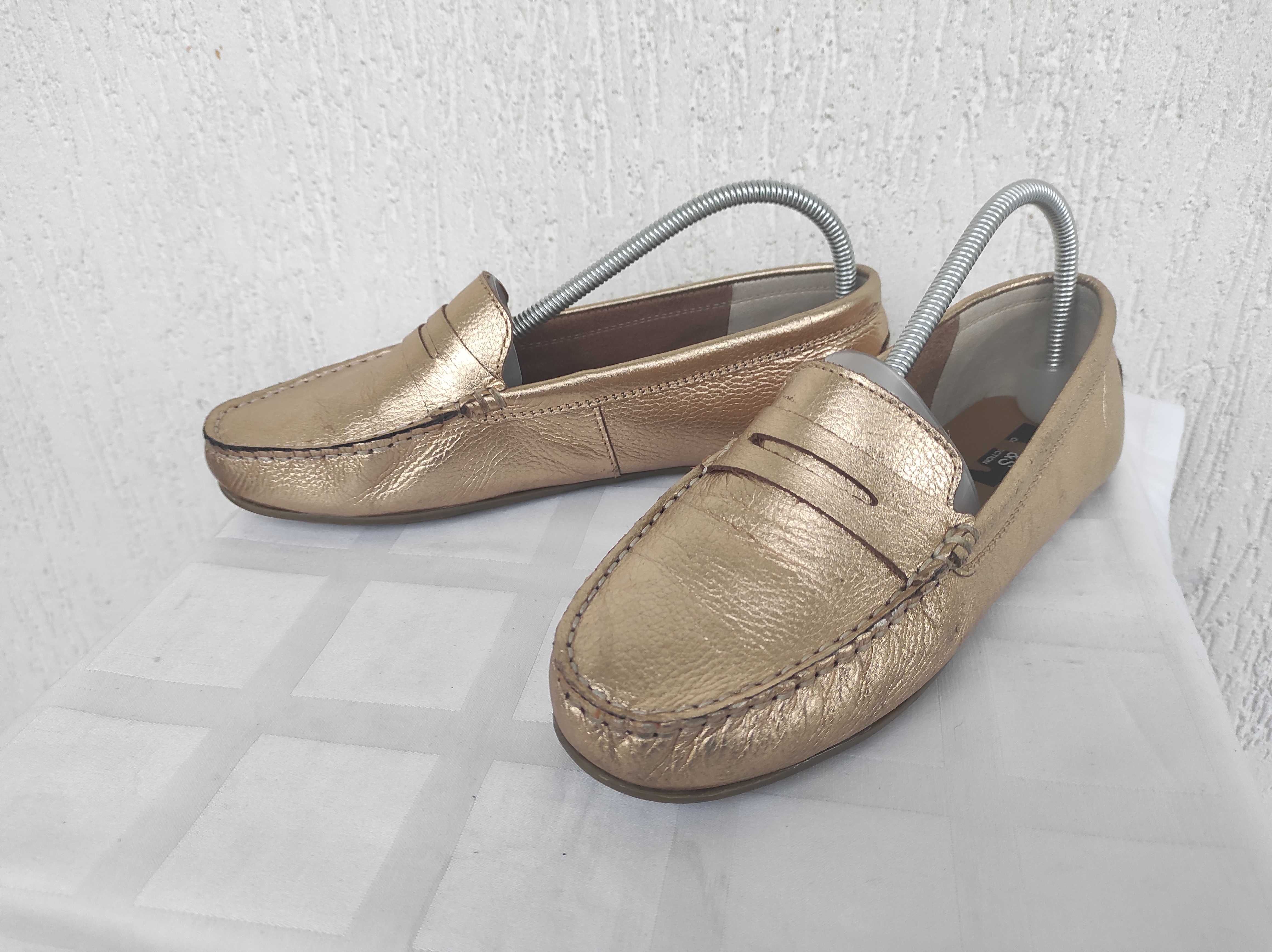Мокасини кожанние Marks & Spencer р.38