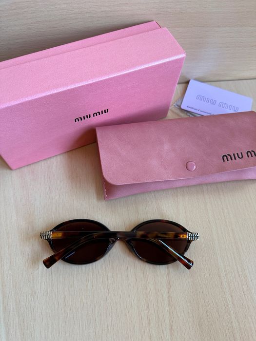 Okulary przeciwsloneczny Miu Miu leopard