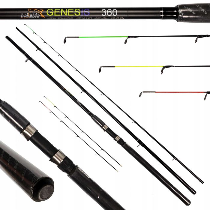 WĘDKA Hokkaido Genesis Feeder 3,6METHOD MIX CARBON