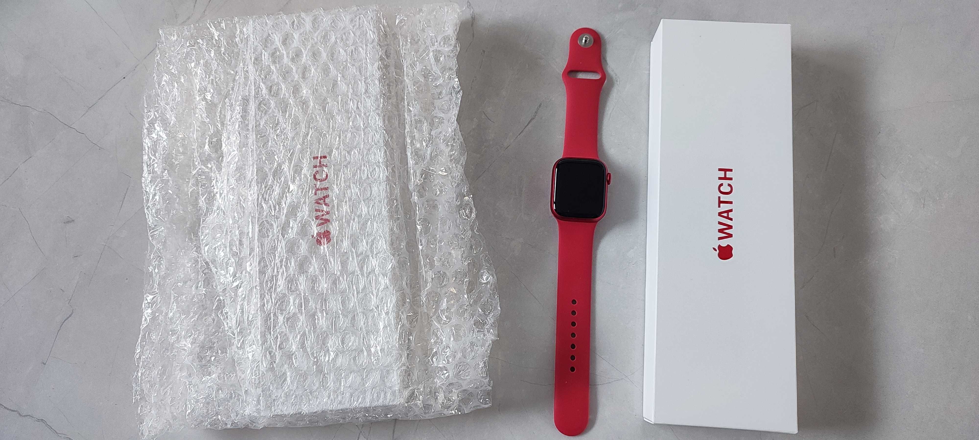 Apple Watch 9 41/(PRODUCT)RED Aluminum/RED Sport Band M/L LTE