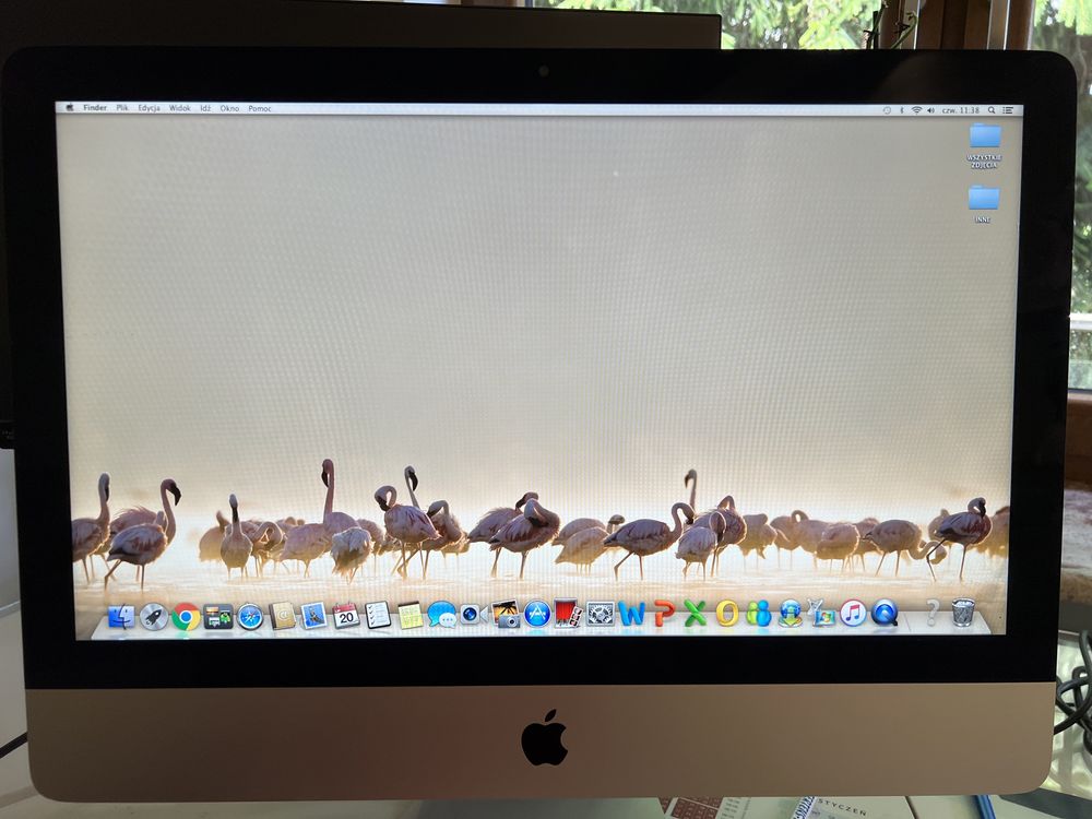 iMac 21,5 cala, koniec 2012, procesor 2,7 GHz Intel Core i5