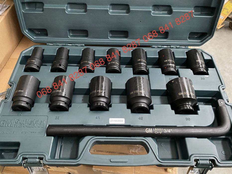 Набір ударних головок інструмент Gut Meister 13 одн инструмент