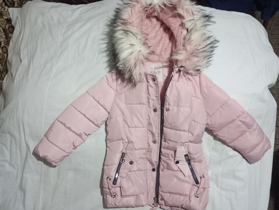 Курточка зимова S&D fashion kids для дівчинки 4 роки