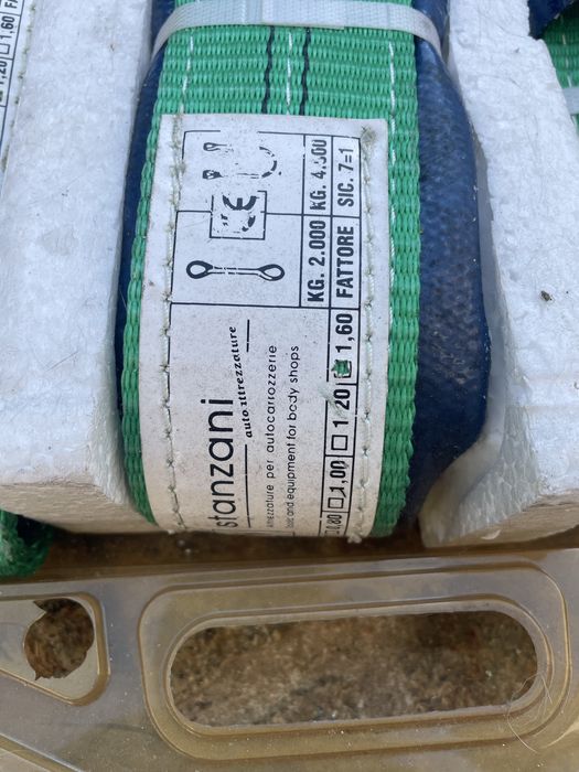 cintas de elevação de carga