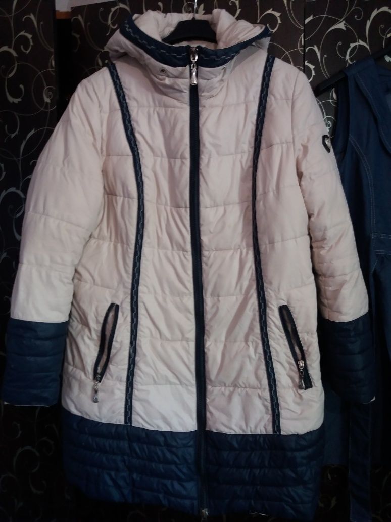 Куртка зимняя женская бежевая