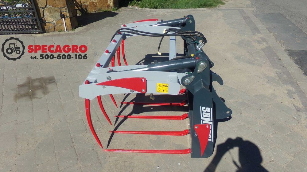 Chwytak krokodyl SMS 1,2m SONAROL do tur tura ładowacza chywtaki