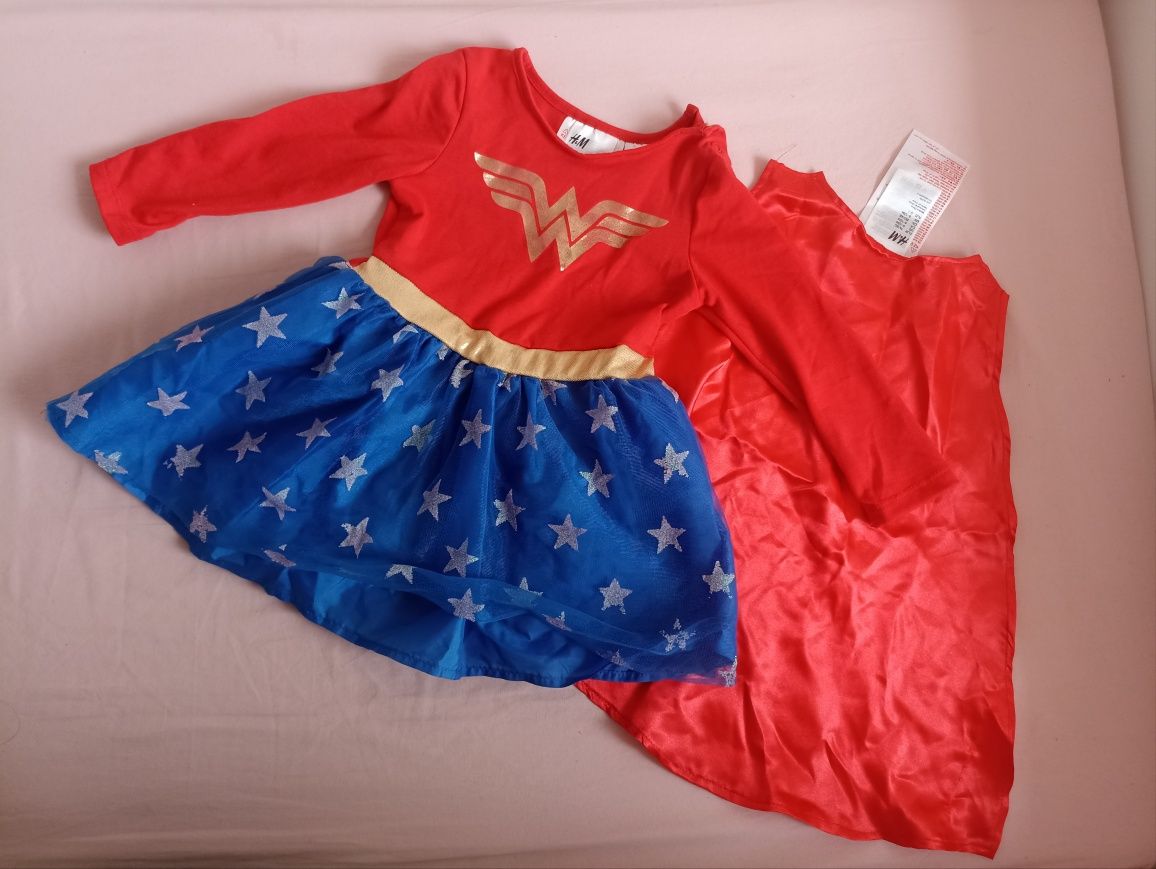 Strój wonder woman rozm 74/80