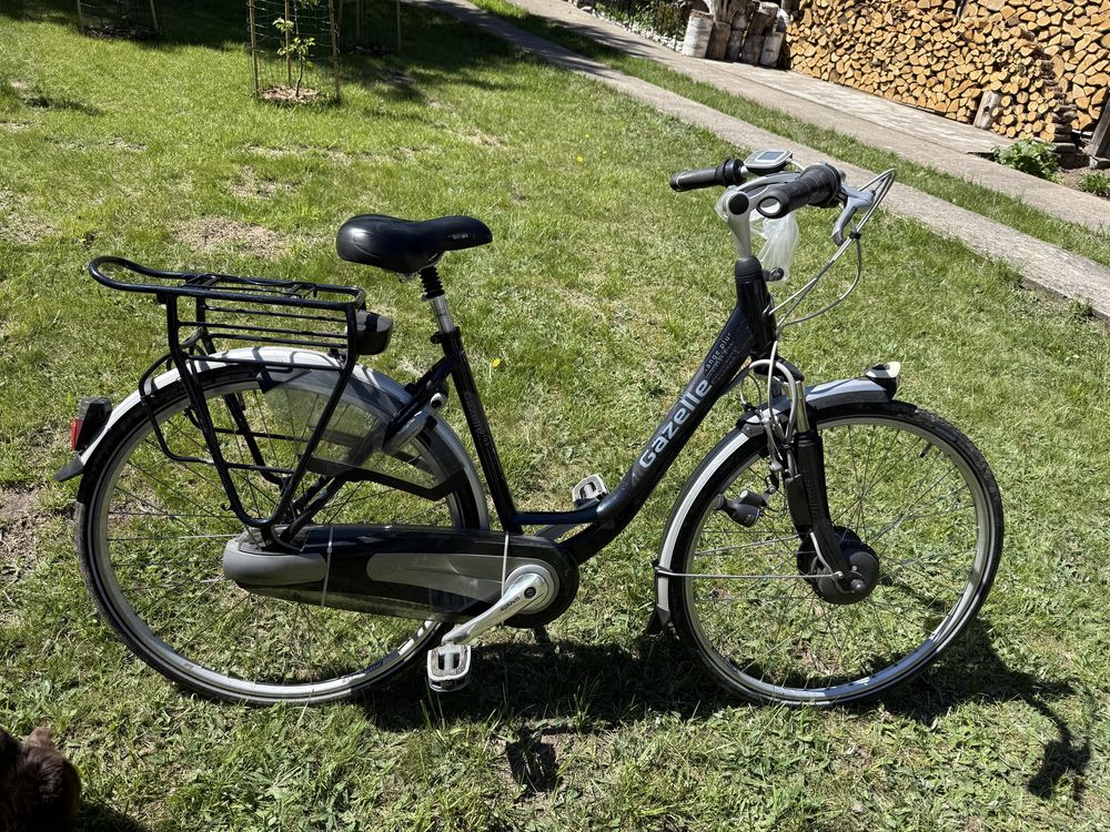 Gazelle orange plus rower elektryczny brak barerii