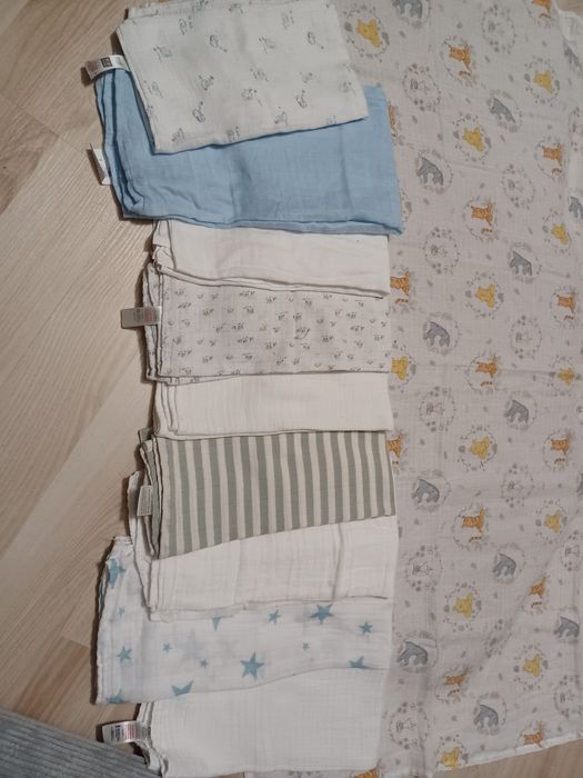 Pieluchy tetrowe 10 sztuk.