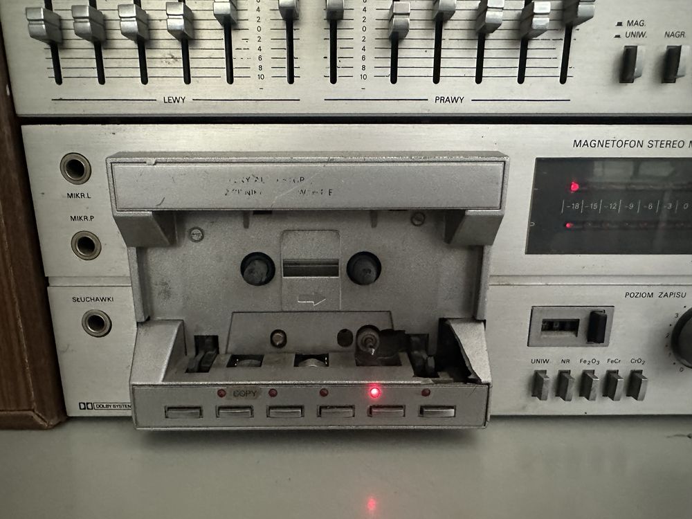 Wieza Unitra Mini + kolumny Space’86