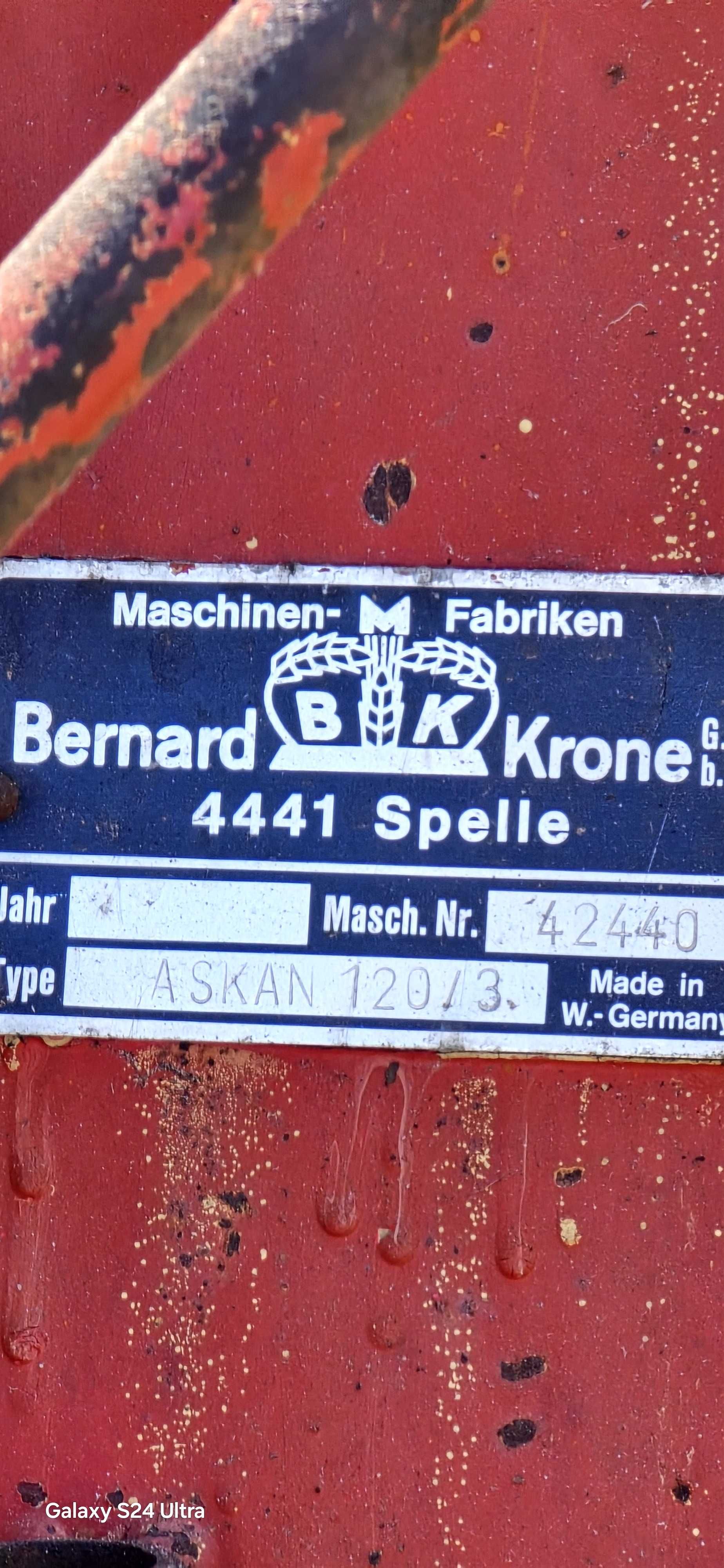 Krone Plug 3 skibowy obrotowy