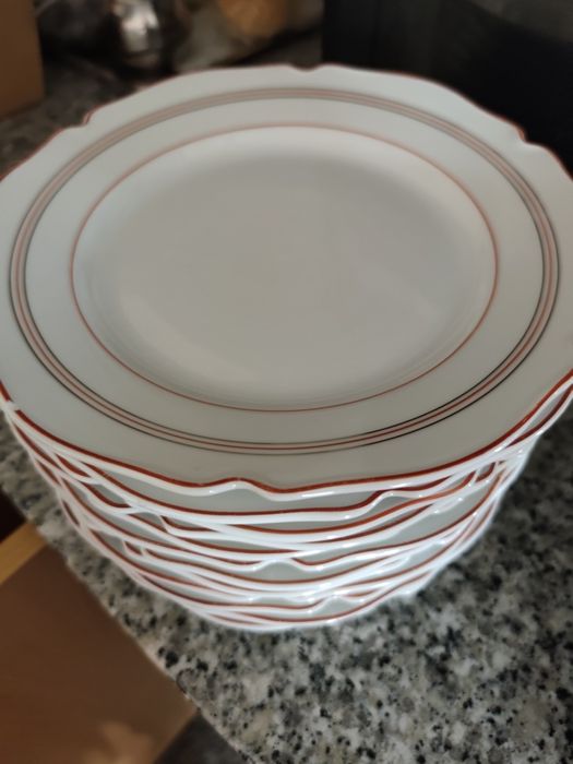 Serviço de jantar da vista alegre