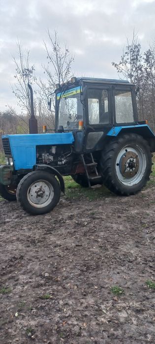 Продам трактор мтз 80 з культіватором та плугами на вибір