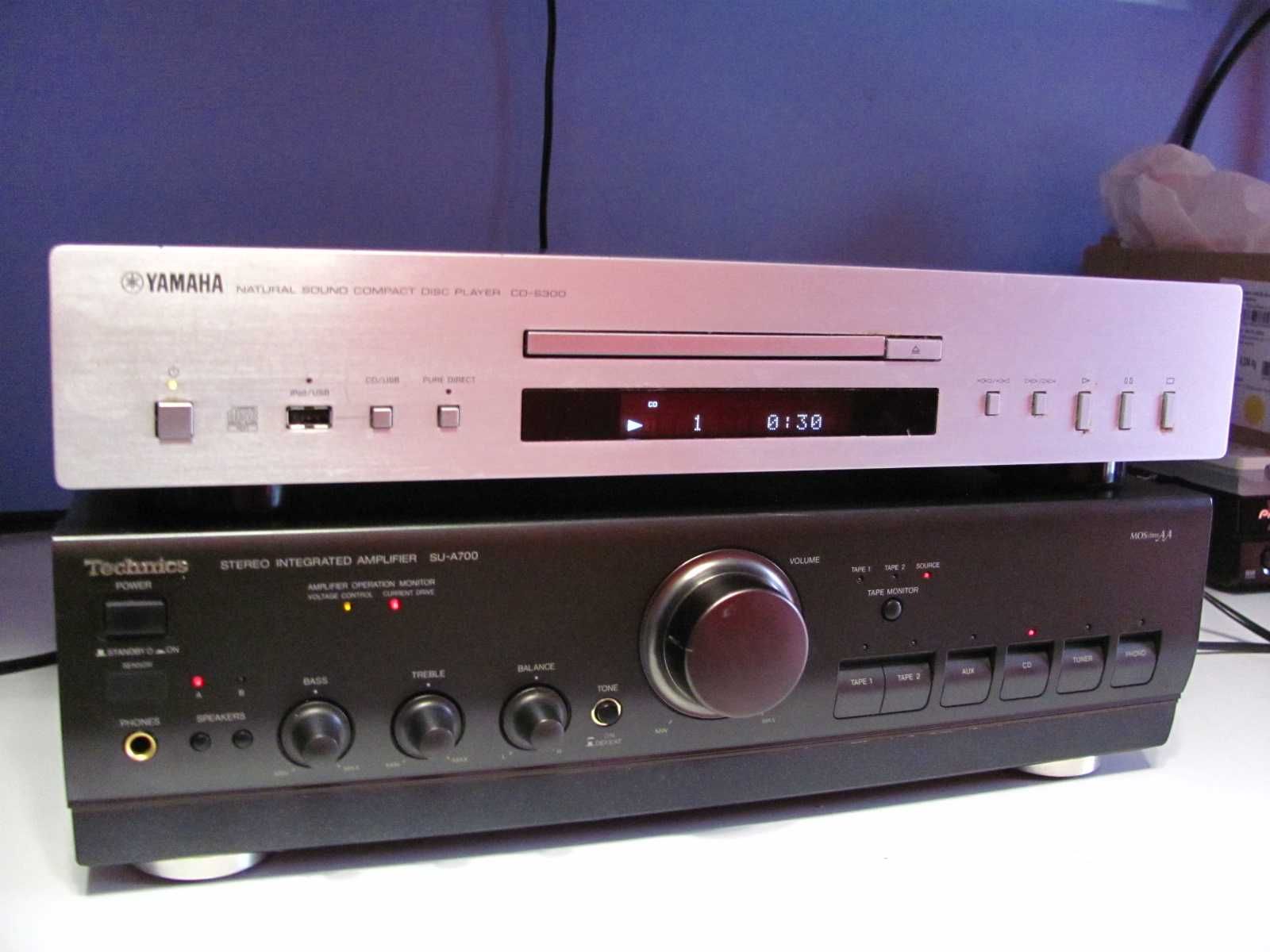 Odtwarzacz CD/MP3/USB Yamaha CD-S300 - bez pilota