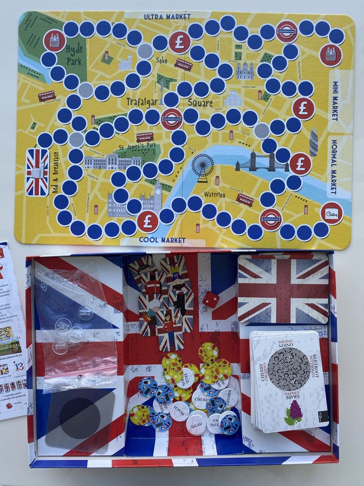 gra planszowa English Play And Learn