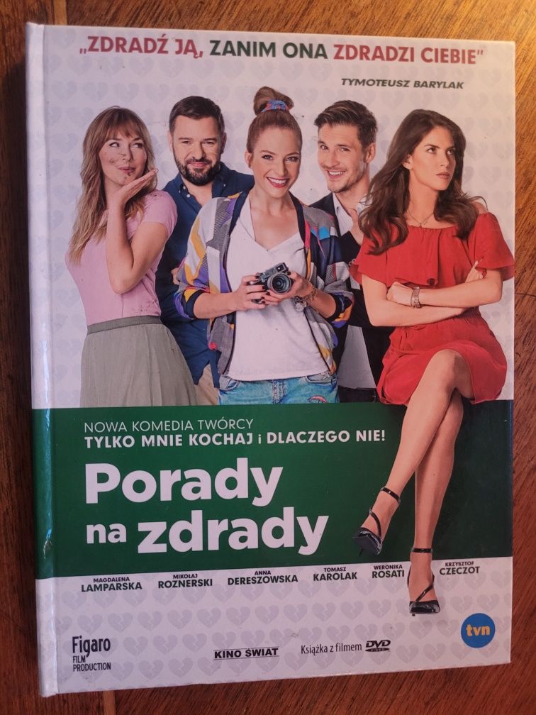 DVD Porady na zdrady 2017 Kino Świat / Lektor PL / Booklet