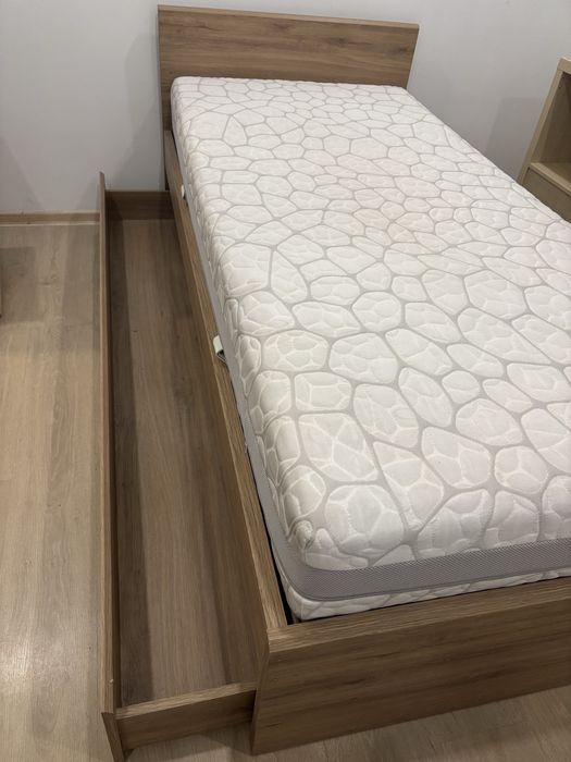 Łóżko z szufladą 90x200 agata meble