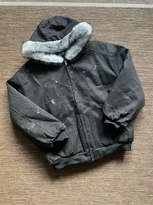 Аляска куртка джинсовий похувик ma1 alpha industries