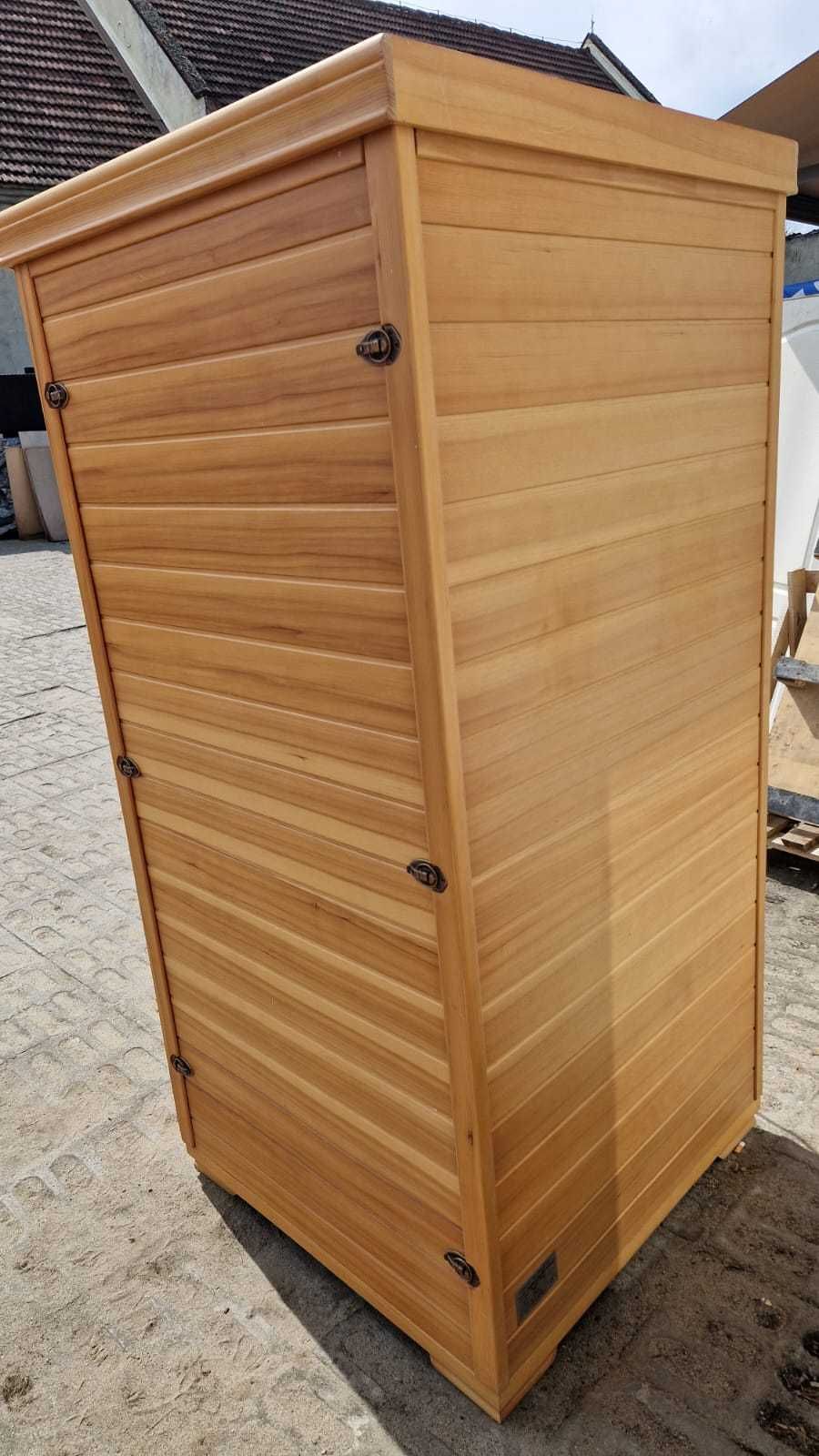 Sauna podczerwień INFRARED red ROT Radio 1400W 220V 230V jonizator