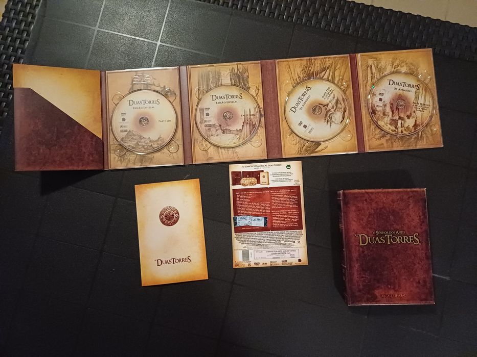 Coleção Especial DVD Filme&Músicas - Senhor dos Anéis - Trilogia
