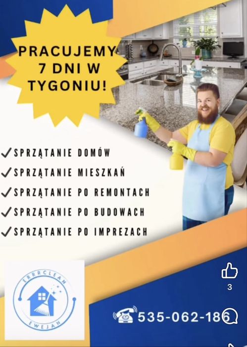 Sprzatanie domów,mieszkań,po remontach