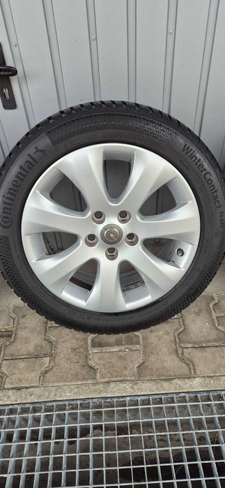 Oryginalne koła Opel Astra J Zafira C 5x15 R17!Opony zimowe!Czujniki!