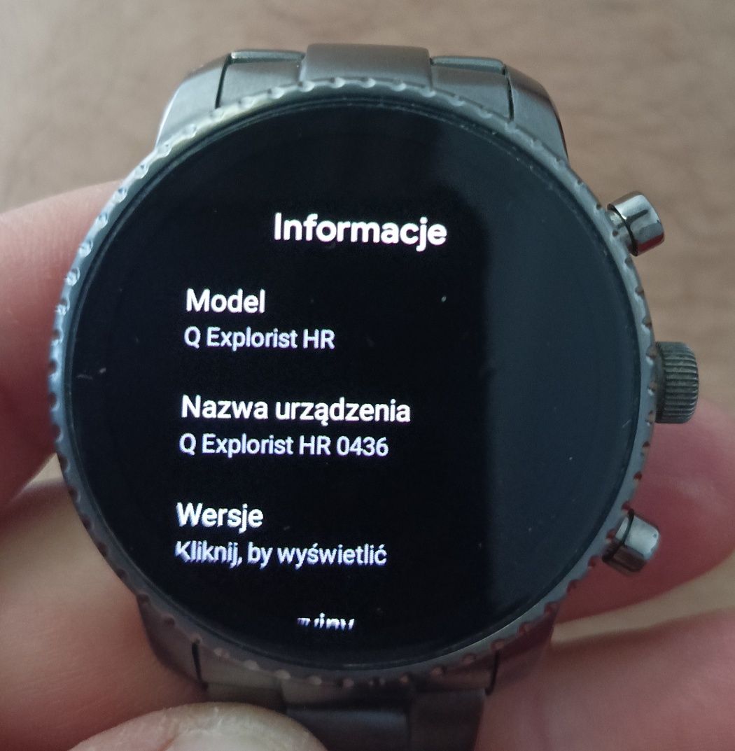 Smartwatch FOSSIL Explorist Hr FTW4012 Silver