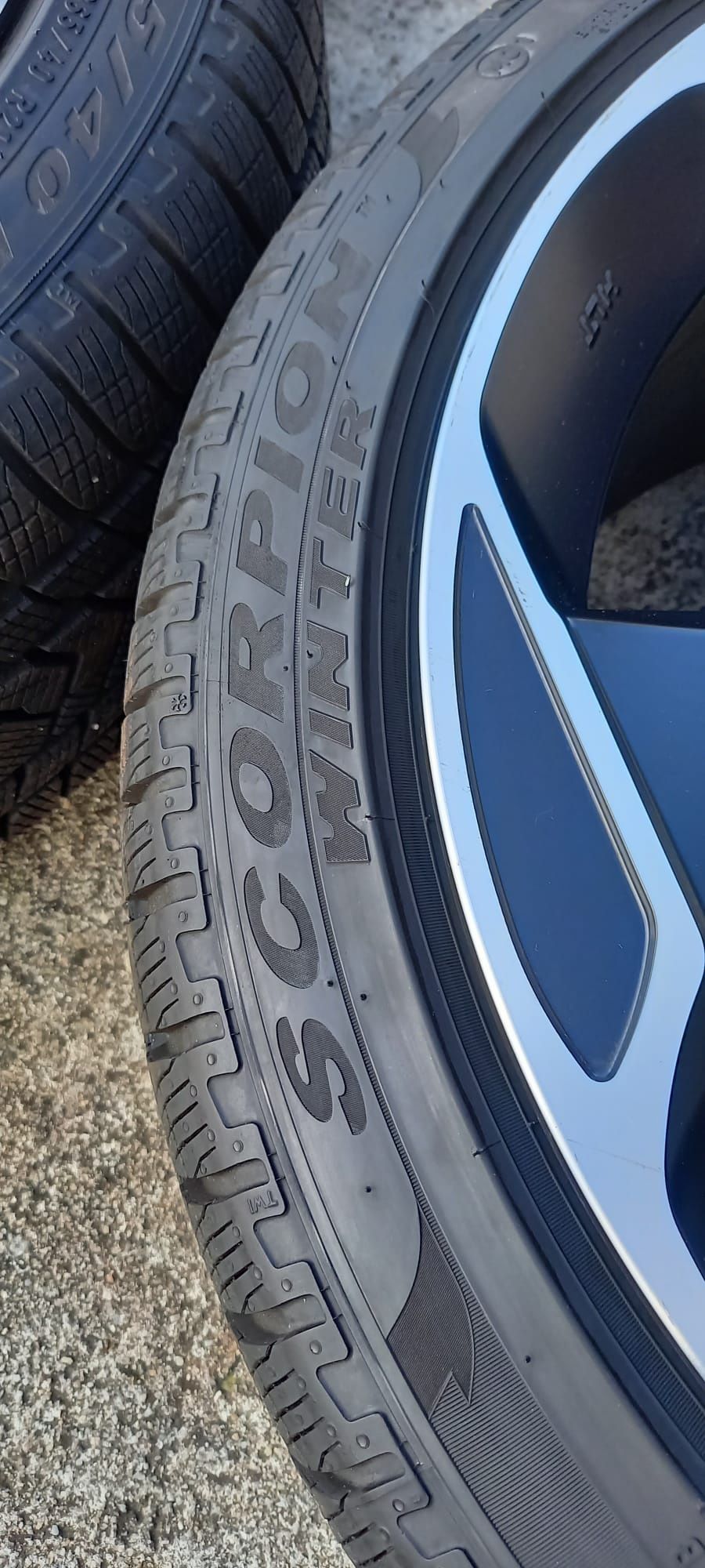 Koła Zimowe 21cal OZ" Mercedes 5x112 opony 265/40/21 Pirelli Scorpion