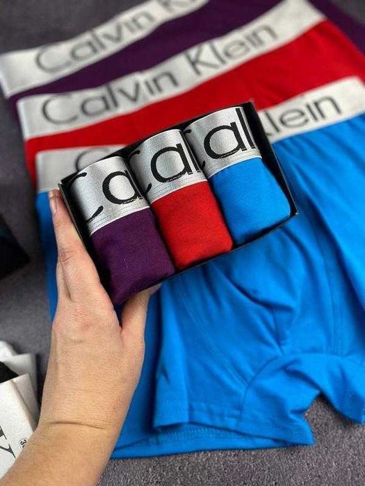 Чоловічі молодіжні труси Calvin Klein серія Steel. Мужские боксеры