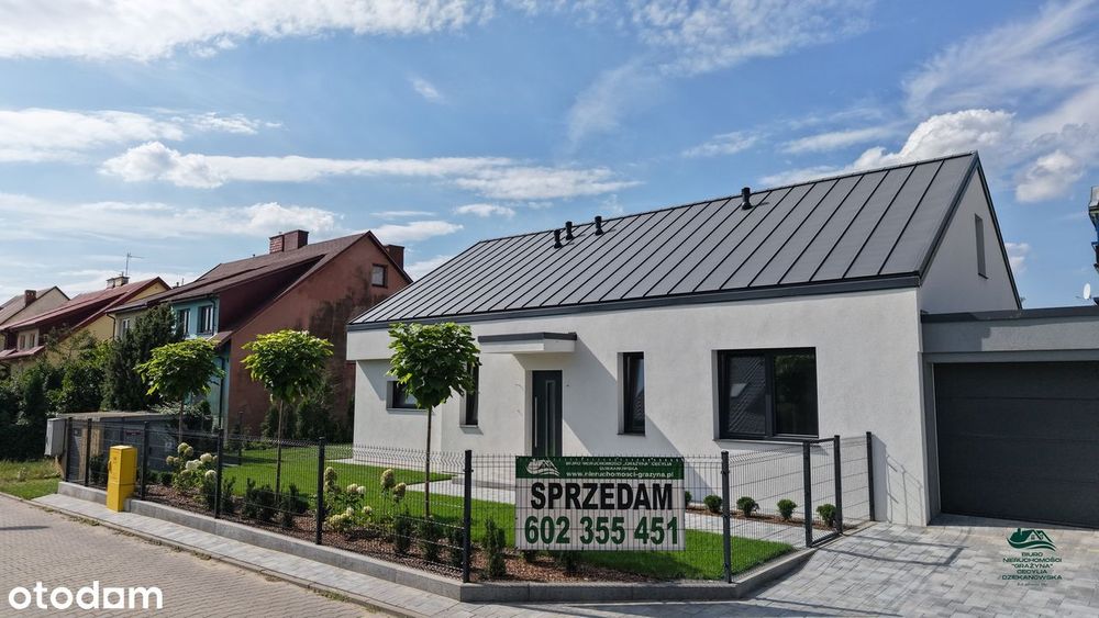 Dom parterowy stanie deweloperskim Ciechocinek