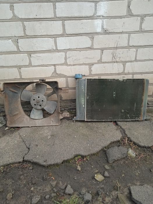 Ретро радиатор диффузор Гольф 1.