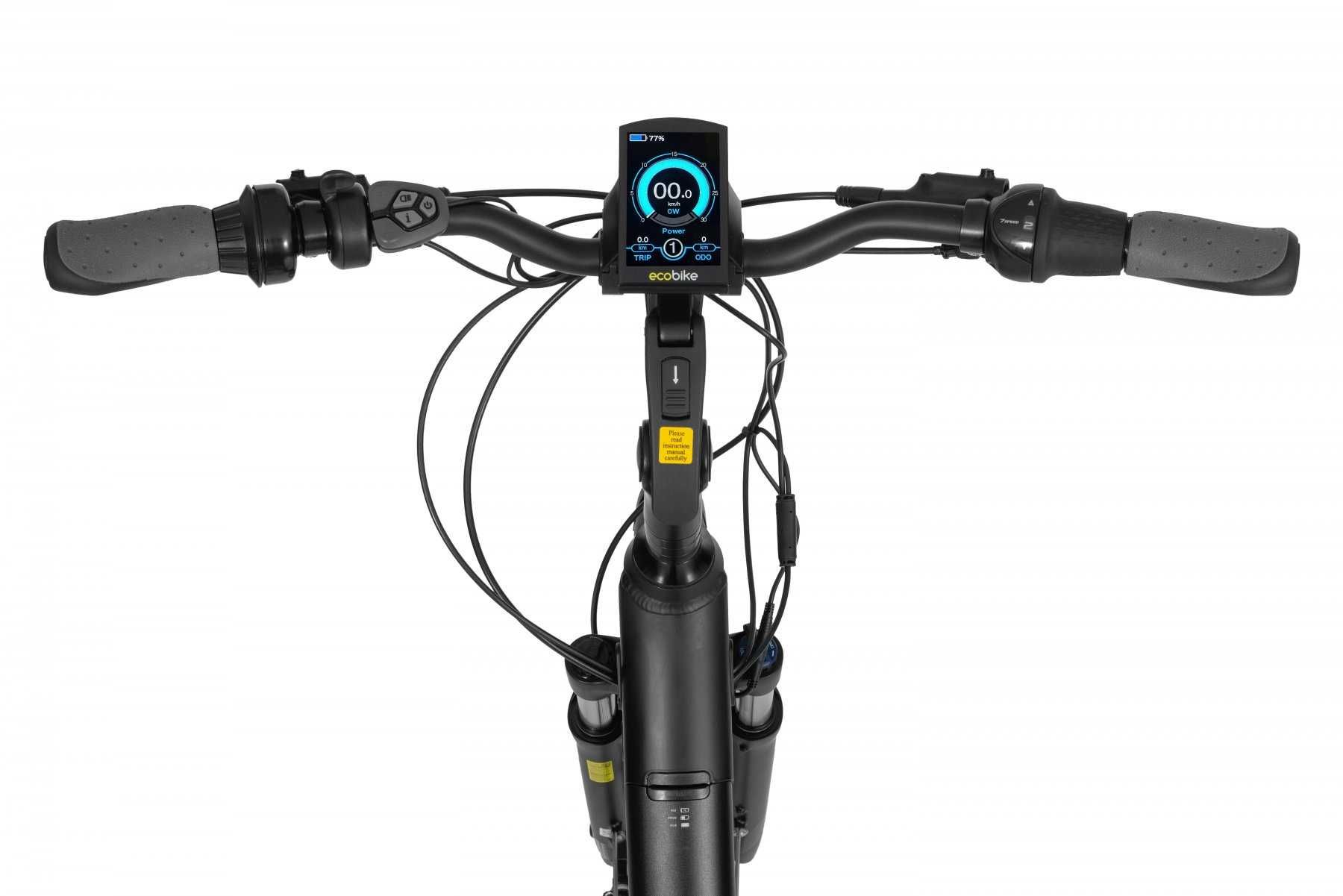 Rower elektryczny EcoBike LX Shimano Nexus 7 - silnik centralny