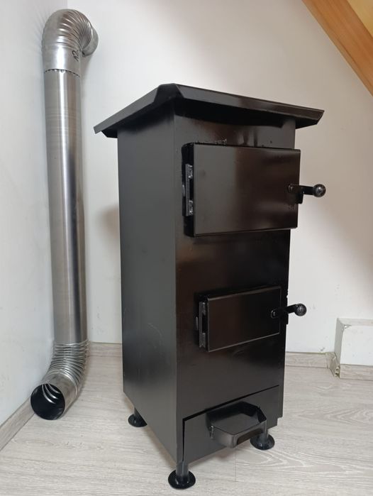 Kominek wolnostojący rura i dwa kolana