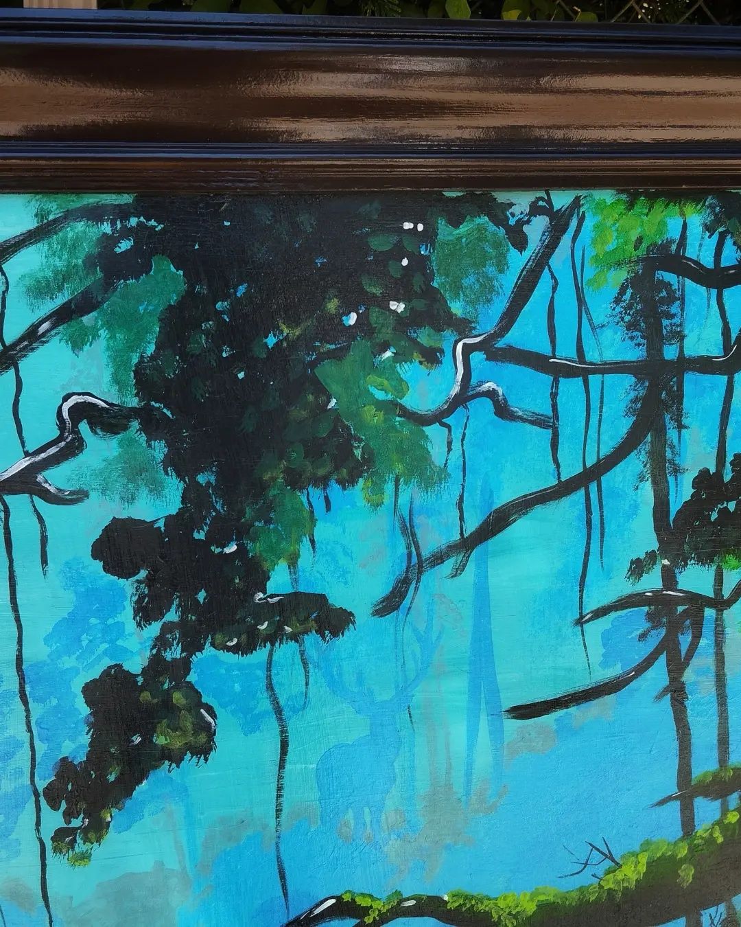 Pintura em acrílico