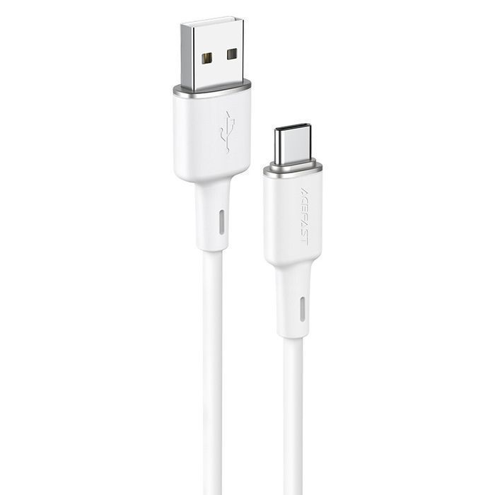 Kabel Usb Typ C Acefast 1,2M 3A Biały QC 2.0 Hi-Speed