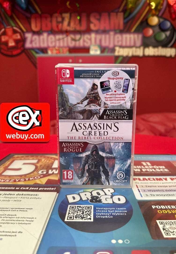Gra Assassin's Creed: The Rebel Collection Nintendo Switch CeX Olsztyn
