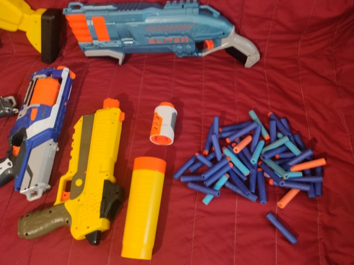 Duży zestaw NERF