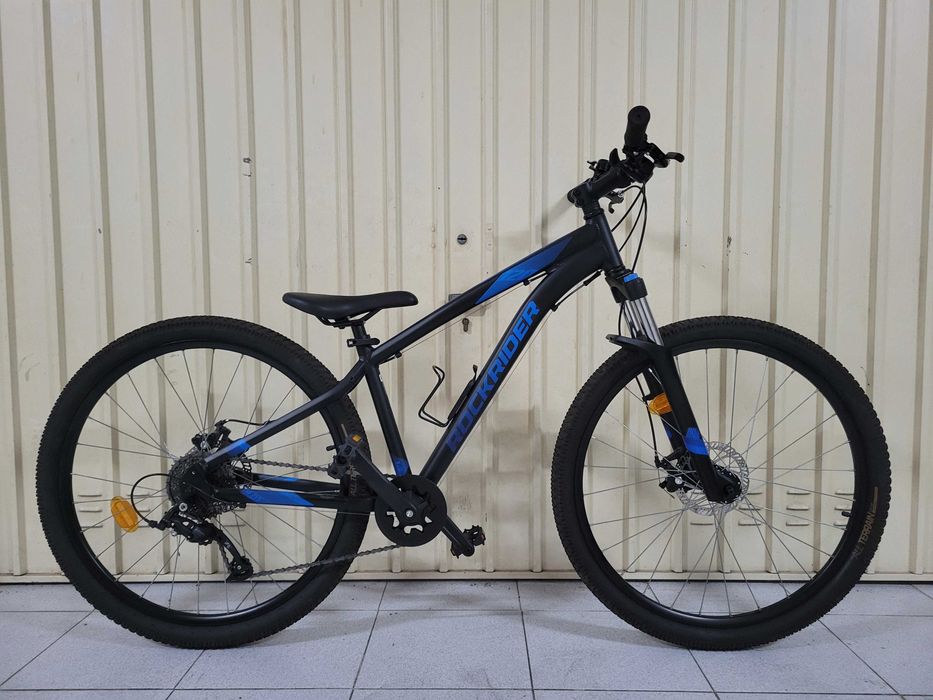 Btwin Rockrider ST120, S, 27,5 (preta e azul)