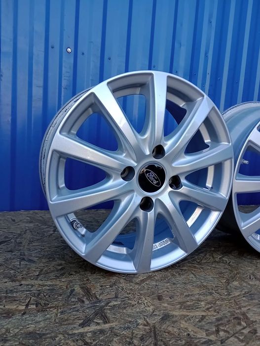 FELGI ALUMINIOWE 4x108 R15 6J ET38 FORD B-MAX ECOSPORT FIESTA FOCUS KA+ SPORTKA TOURNEO TRANSIT