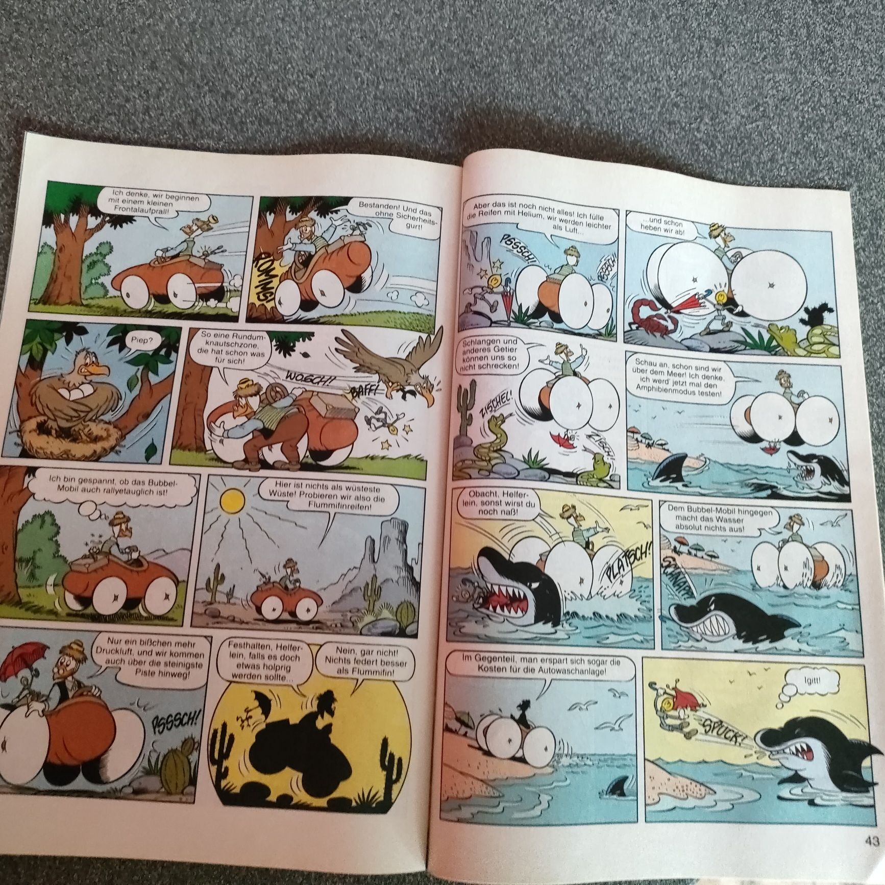 Komiks Myszki Miki po niemiecku