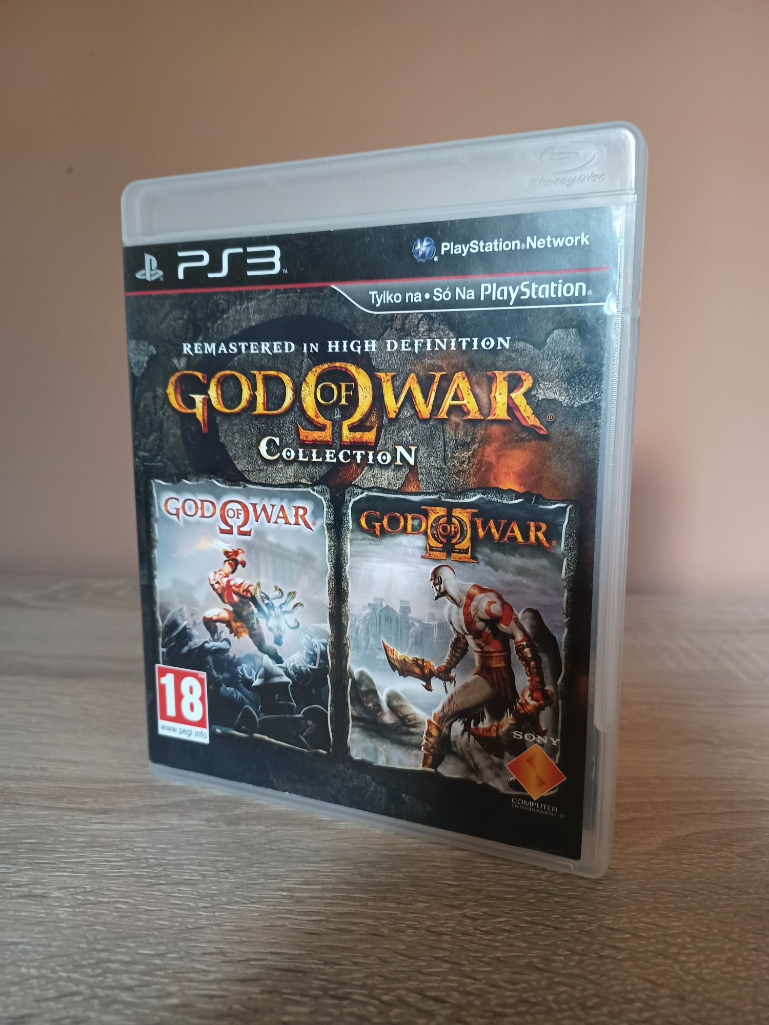 Gra na PS3 God of War Collection HD 3xPL/BR stan bdb