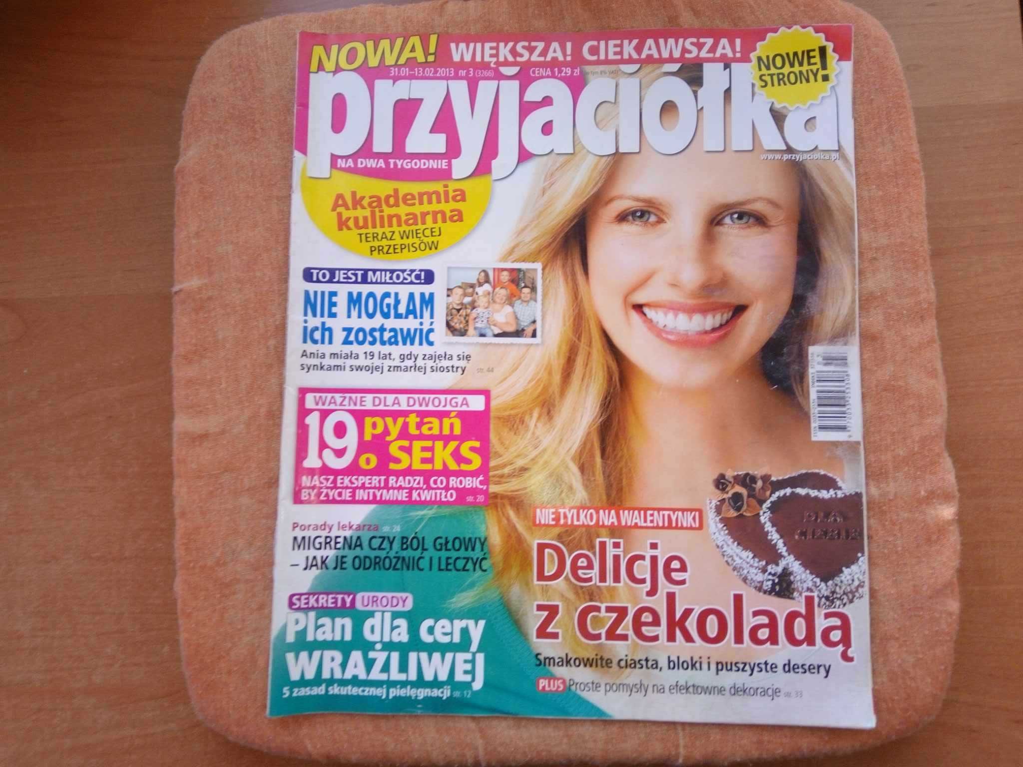 Tygodnik Gazeta Przyjaciółka nr 3 styczeń luty 2013 dobry stan (3266)