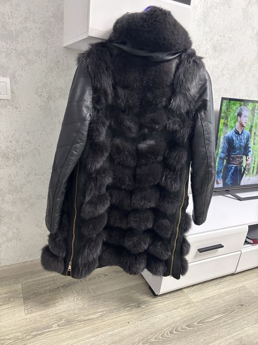 Шуба с песца, желет , трансформер