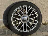 Felgi z oponami 4x98 Fiat Abarth 7.0x17 ET38 + 215/45R17