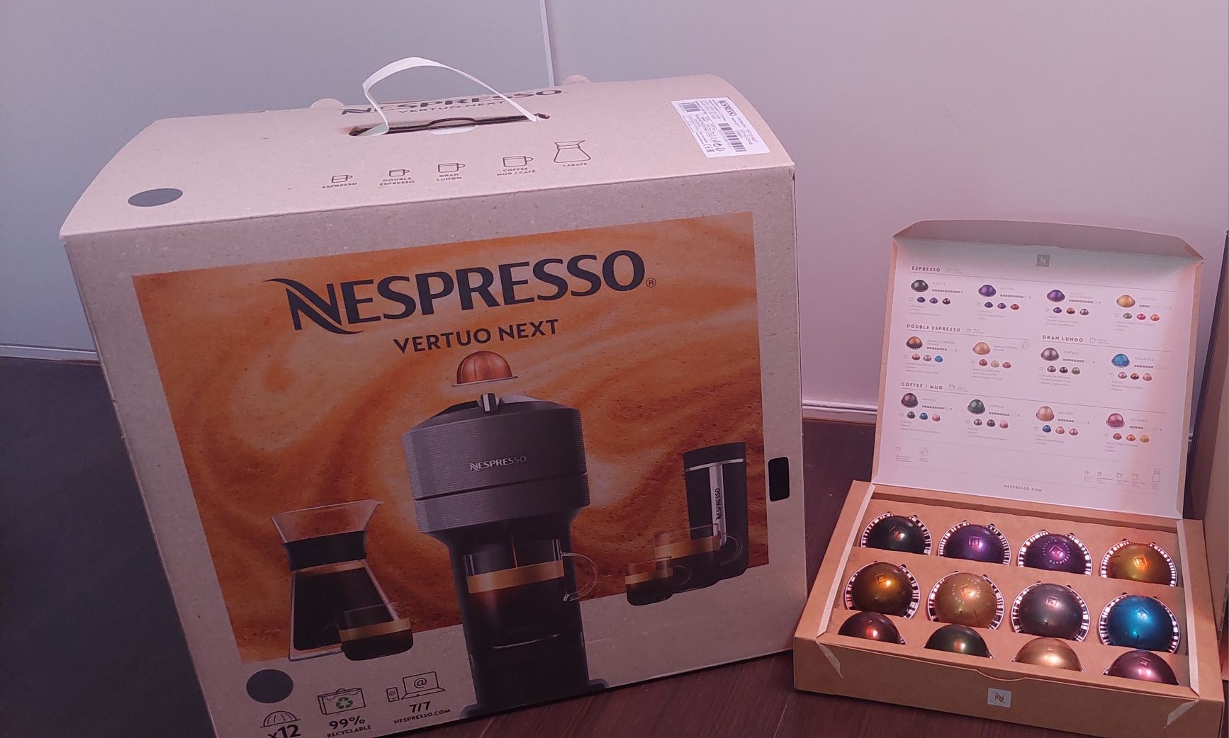 Máquina café Nespresso Vertuo A ESTREAR