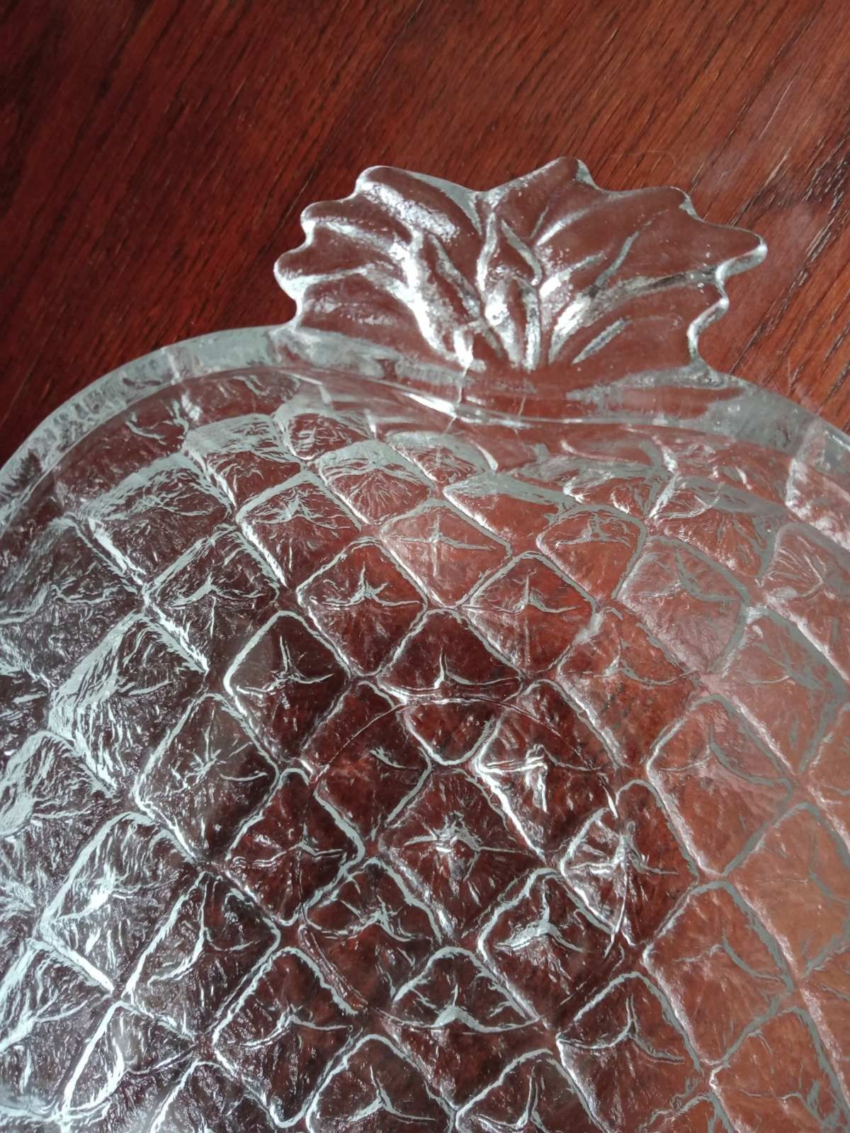 Miska sałatkowa Ananas szkło vintage
