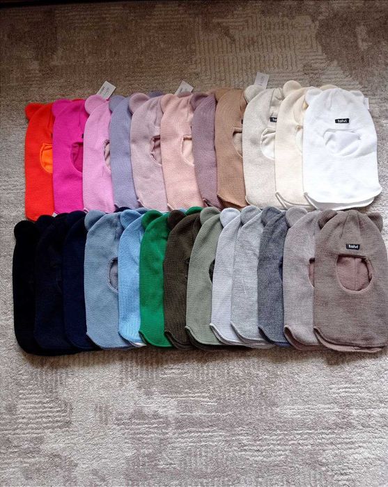 Шапка шолом на флісі з вушками