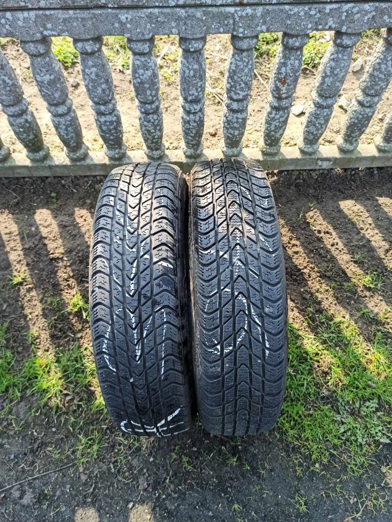 2 opony zimowe Kumho 155/80 13 5,3mm. Możliwy montaż