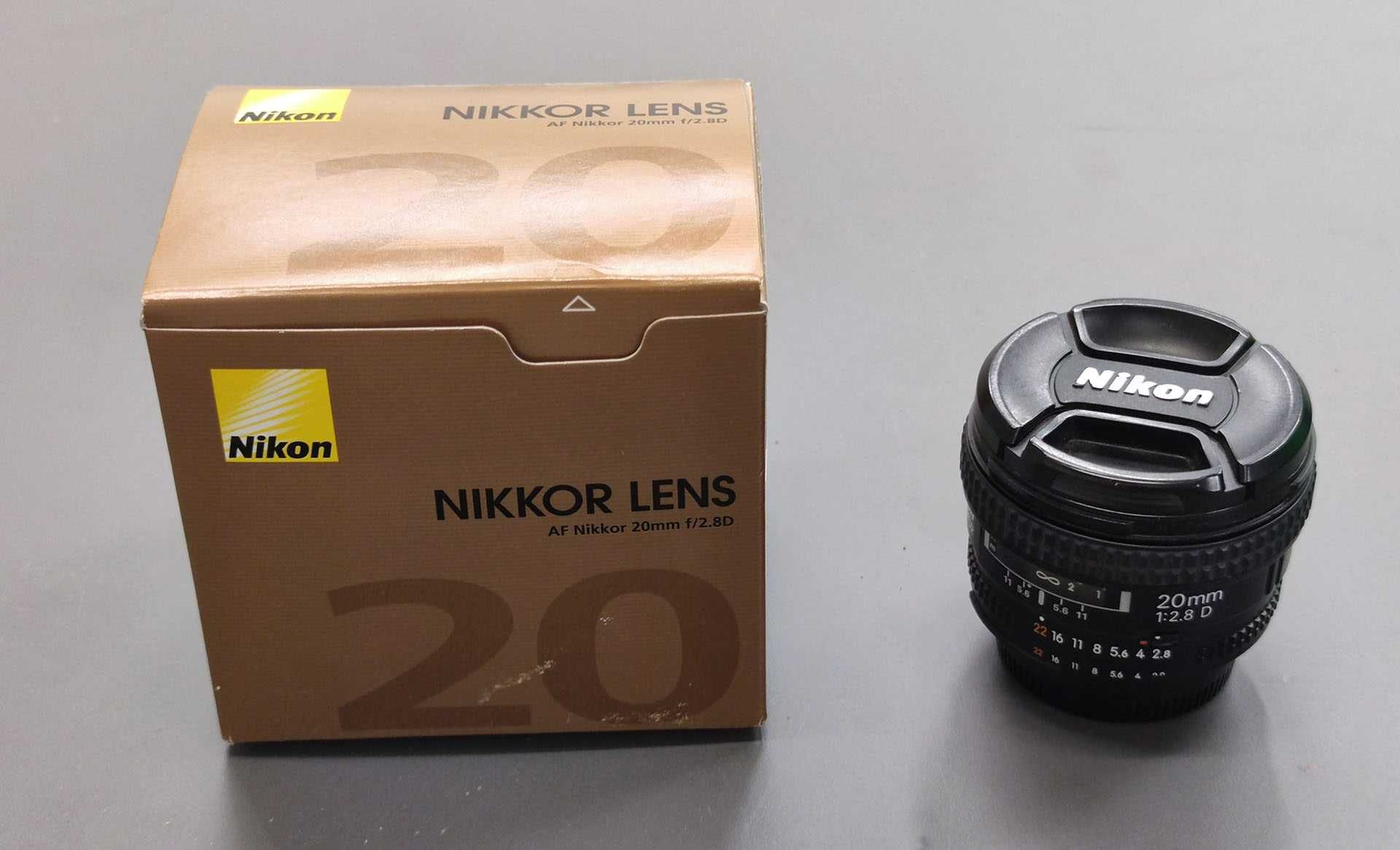 Nikkor 20 f 2,8 super ostry szeroki kąt do Nikonów FX